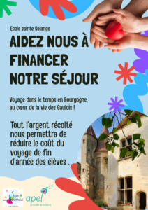 Aidez nous à financer notre séjour